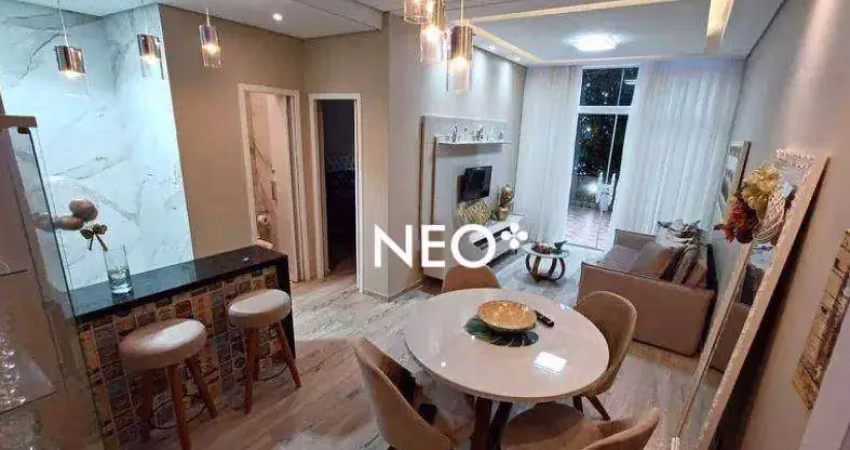 Apartamento com 1 dormitório à venda, 41 m² por R$ 420.000,00 - Ilha Porchat - São Vicente/SP