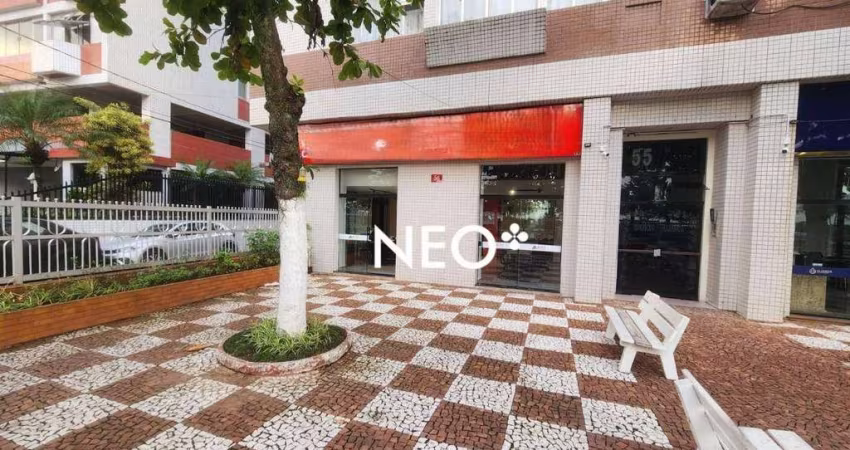 Loja, 120 m² - venda por R$ 2.200.000 ou aluguel por R$ 16.885/mês - Gonzaga - Santos/SP