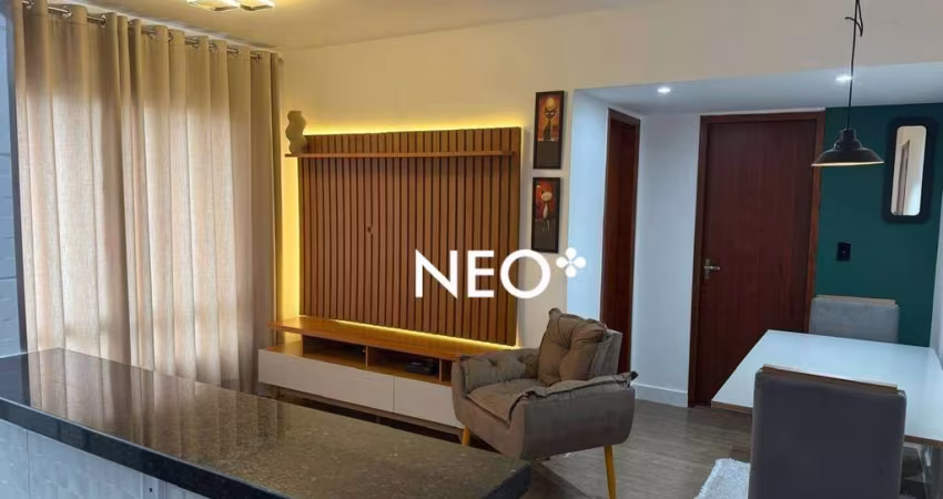 Apartamento com 1 dormitório à venda, 46 m² por R$ 310.000,00 - Itararé - São Vicente/SP