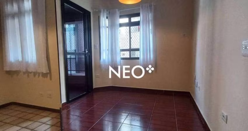 Apartamento com 1 dormitório para alugar, 50 m² por R$ 2.800,00/mês - Aparecida - Santos/SP