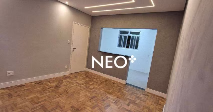Apartamento com 3 dormitórios, 80 m² - venda por R$ 499.000,00 ou aluguel por R$ 4.000,00/mês - Embaré - Santos/SP