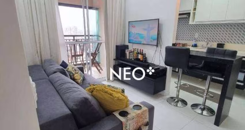 Apartamento com 2 quartos para alugar, 62 m² por R$ 5.000/mês - Marapé - Santos/SP