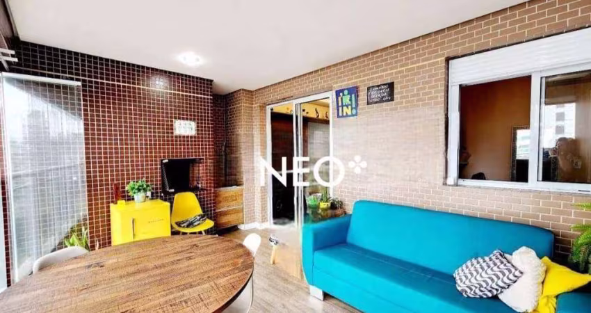 Apartamento com 3 quartos à venda, 87 m² por R$ 1.275.000 - Pompéia - Santos/SP