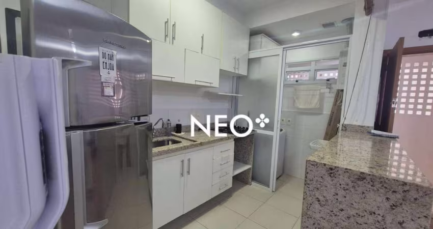Studio com 1 dormitório para alugar, 44 m² por R$ 3.500,00/mês - Boqueirão - Santos/SP
