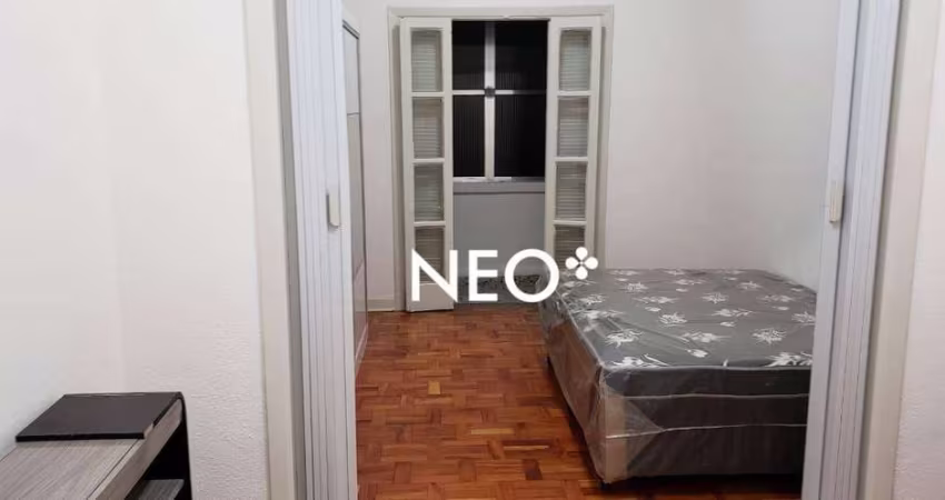 Kitnet com 1 dormitório, 38 m² - venda por R$ 360.000,00 ou aluguel por R$ 2.500,00/mês - Boqueirão - Santos/SP