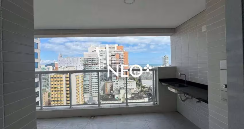 Apartamento com 2 dormitórios à venda, 87 m² por r$ 1.596.000,00 - gonzaga - santos/sp