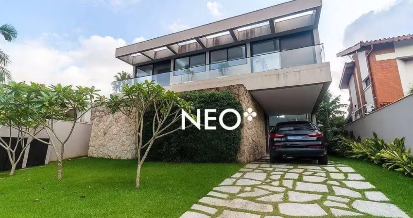 Casa com 5 dormitórios à venda, 488 m² por r$ 5.500.000,00 - jardim acapulco - guarujá/sp