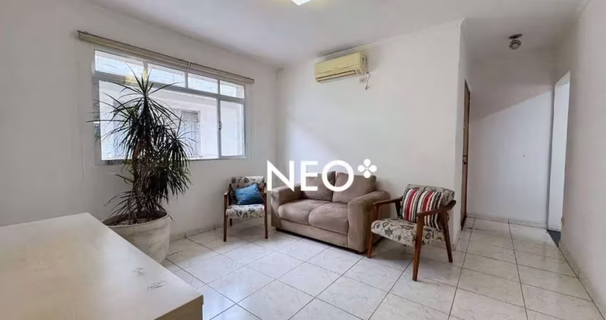 Apartamento com 2 dormitórios à venda, 67 m² por r$ 425.000,00 - boqueirão - santos/sp