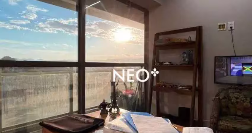 Sala para alugar, 42 m² por r$ 3.500,00/mês - valongo - santos/sp