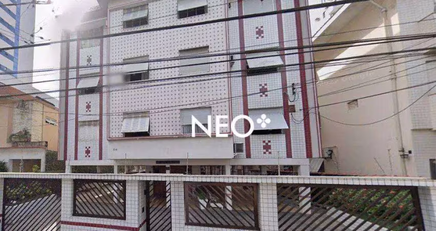 Apartamento com 3 dormitórios à venda, 111 m² por r$ 480.000,00 - boqueirão - santos/sp