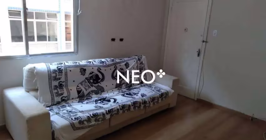Apartamento 2 dormitórios, 1 vaga - gonzaga - santos/sp