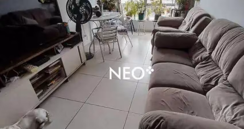 Apartamento 2 dormitórios, 1 vaga - itararé - são vicente/sp