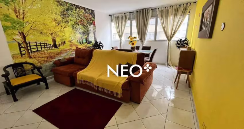Apartamento com 2 dormitórios, 94 m² - venda por r$ 1.100.000,00 ou aluguel por r$ 7.021,00/mês - gonzaga - santos/sp