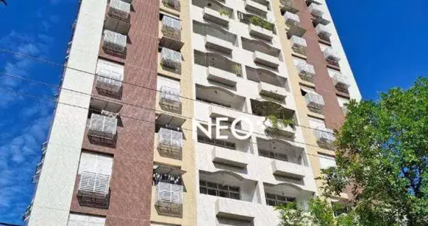 Apartamento com 2 dormitórios para alugar, 95 m² por r$ 3.650,00/mês - embaré - santos/sp