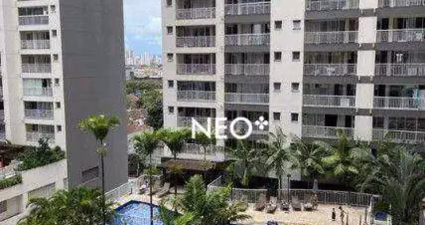 Apartamento com 1 dormitório à venda, 49 m² por r$ 375.000 - vila matias - santos/sp