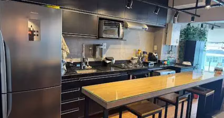 Apartamento com 2 dormitórios para alugar, 66 m² - josé menino - santos/sp