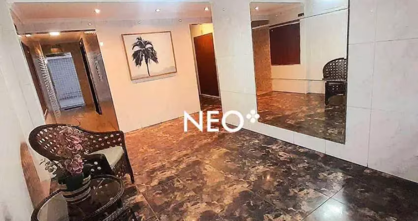 Apartamento com 3 dormitórios para alugar, 160 m² por r$ 3.500,00/mês - josé menino - santos/sp