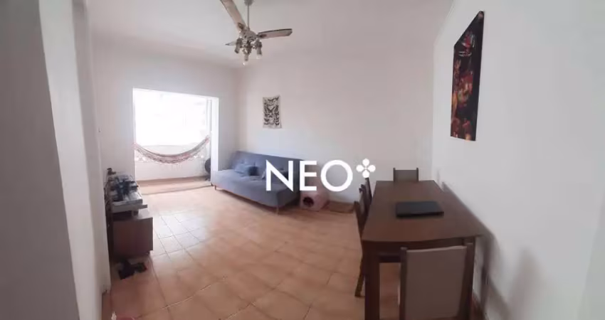 Apartamento com 1 dormitório à venda, 48 m² por r$ 285.000 - itararé - santos/sp