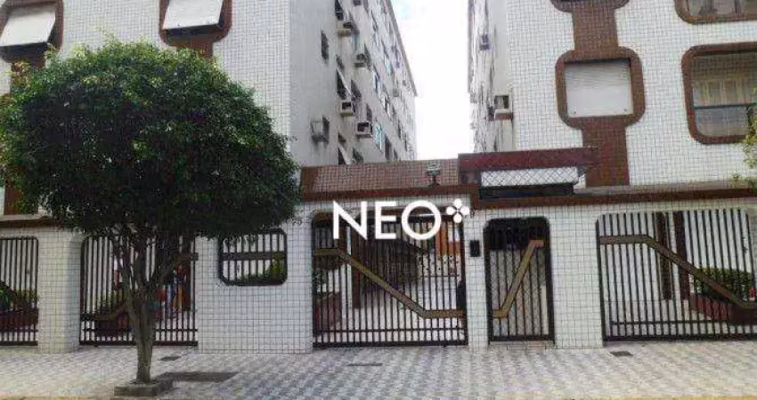 Apartamento com 2 dormitórios para alugar, 94 m² por r$ 3.980/mês - campo grande - santos/sp