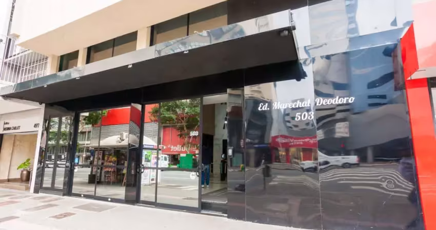 Conjunto comercial para alugar, 48.50 m2 por r$1100.00  - centro - curitiba/pr