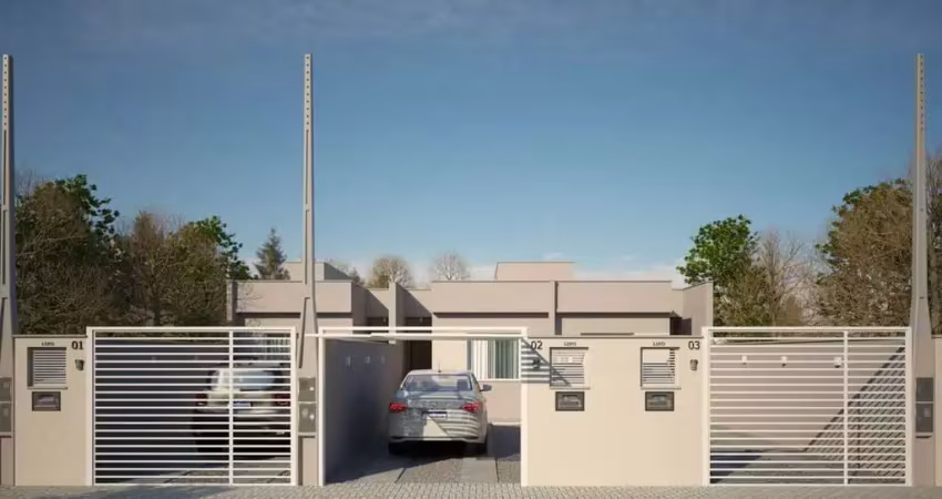 Geminado térreo | três rios do sul | 2 quartos (1 suíte) | 62m²