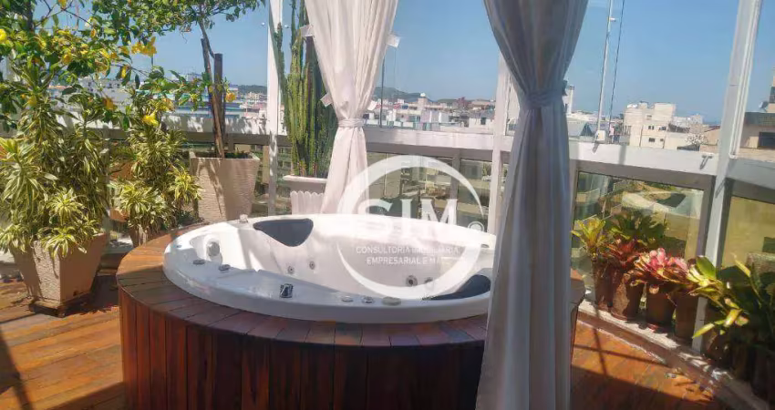 Cobertura com 3 dormitórios à venda, 227 m² no Centro - Cabo Frio/RJ