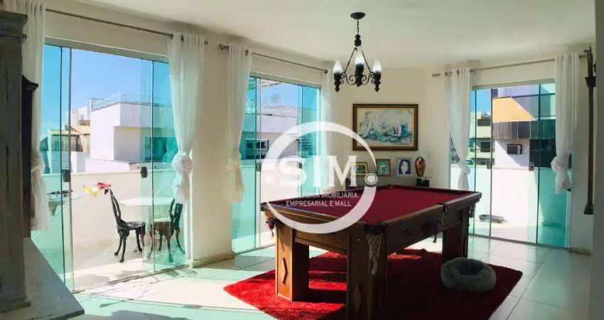 Cobertura com 4 dormitórios à venda, 190 m²  em Vila Nova - Cabo Frio/RJ