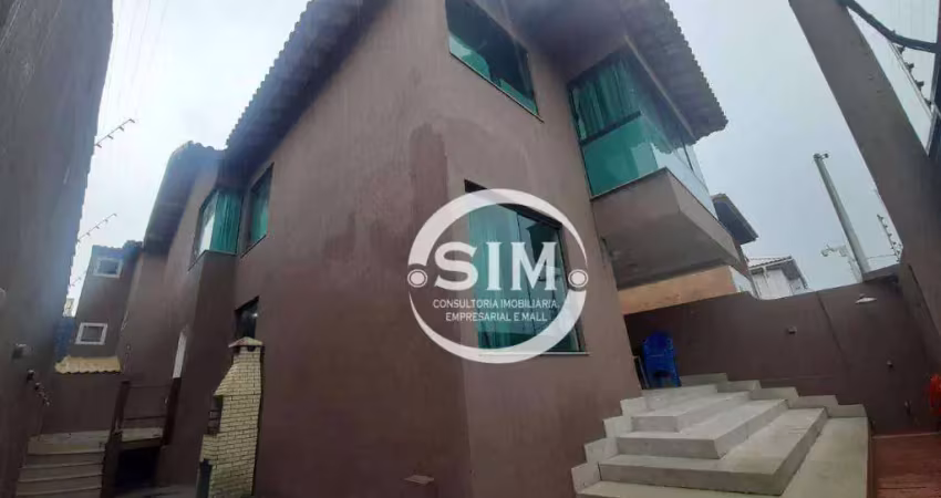 Casa com 4 dormitórios à venda, 220 m² no foguete - cabo frio/rj