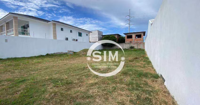Terreno à venda, 450 m² no Novo Portinho - Cabo Frio/RJ