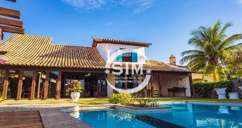 Casa com 9 dormitórios à venda, 671 m² no centro - cabo frio/rj