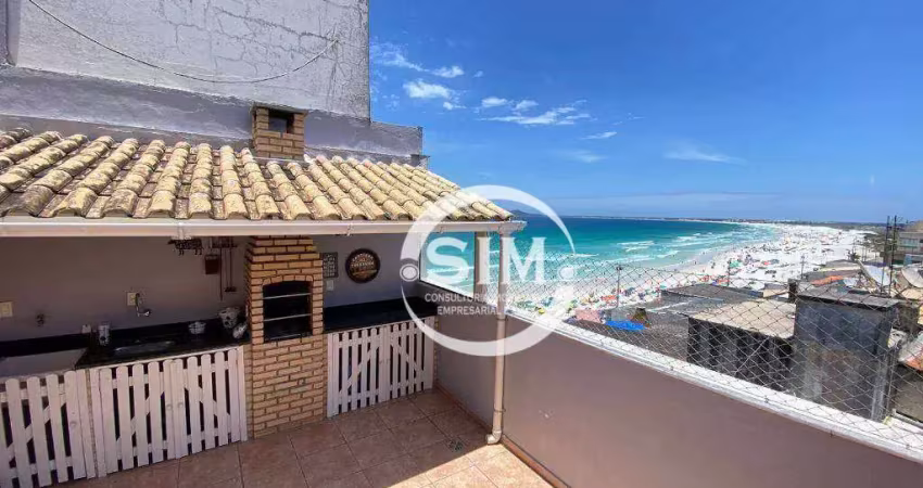 Cobertura com 3 dormitórios à venda, 200 m² por R$ 1.150.000,00 - Praia do Forte - Cabo Frio/RJ