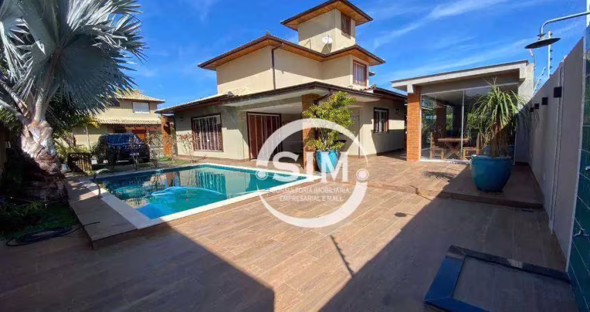 Casa com 4 dormitórios à venda, 220 m² na baia formosa - armação dos búzios/rj