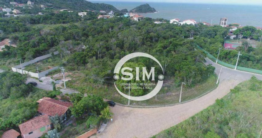 Terreno à venda, 1000 m²- Arpoador da Rasa - Armação dos Búzios/RJ