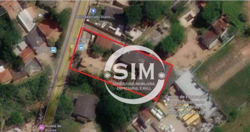 Área à venda, 2000 m² - Rasa - Armação dos Búzios/RJ