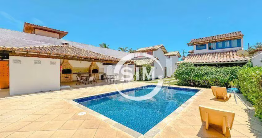 Casa com 4 dormitórios à venda, 150 m² - geribá - armação dos búzios/rj