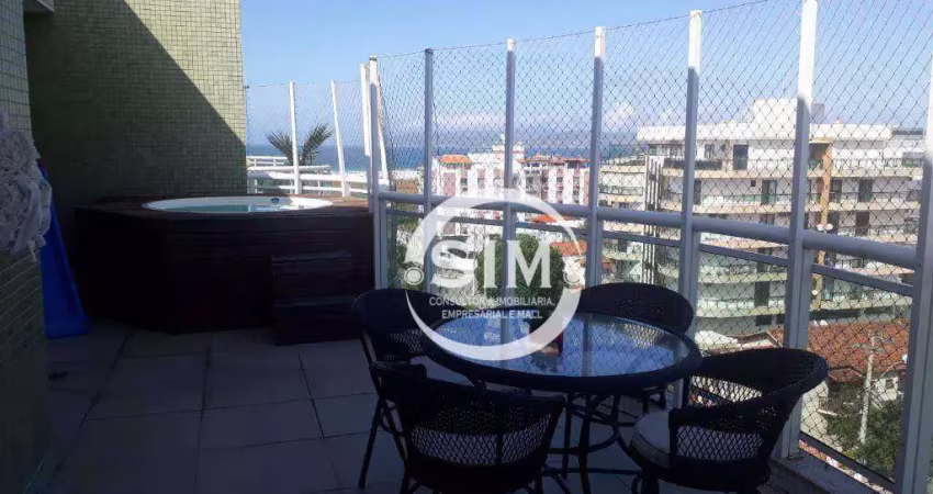 Cobertura com 3 dormitórios à venda, 225 m² no Braga - Cabo Frio/RJ