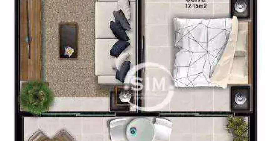 Cobertura com 1 dormitório à venda, 53 m² por R$ 334.880,00 - Centro - São Pedro da Aldeia/RJ