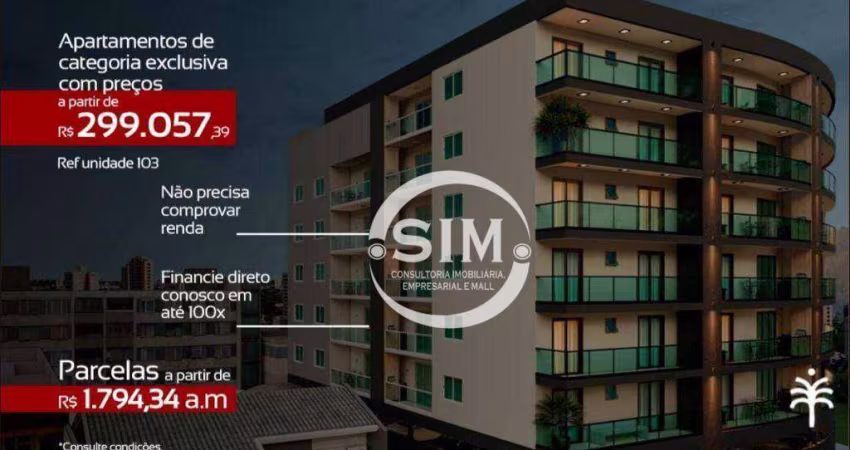 Apartamento com 1 dormitório à venda, 62 m² por R$ 299.057,39 - Centro - São Pedro da Aldeia/RJ