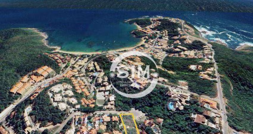 Terreno à venda, 1800 m² por R$ 2.900.000,00 - João Fernandes - Armação dos Búzios/RJ