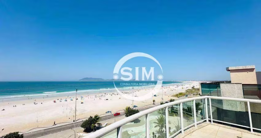 Cobertura com 6 dormitórios à venda, 370 m² por r$ 4.100.000,00 - vila nova - cabo frio/rj