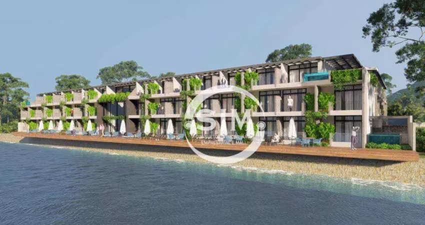 Flat com 1 dormitório à venda, 27 m² por r$ 494.845,36 - passagem - cabo frio/rj