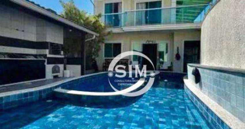 Casa com 5 dormitórios à venda, 200 m² no Novo Portinho - Cabo Frio/RJ
