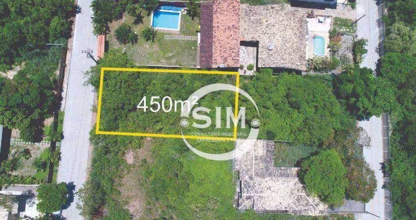 Terreno à venda, 450 m² - Baia Formosa - Armação dos Búzios/RJ