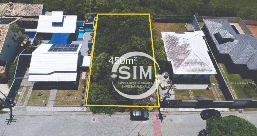 Terreno à venda, 450 m² - Baia Formosa - Armação dos Búzios/RJ