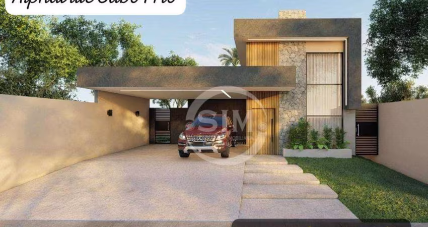 Casa com 4 dormitórios à venda, 160 m² por R$ 990.000 - Guriri - Cabo Frio/RJ