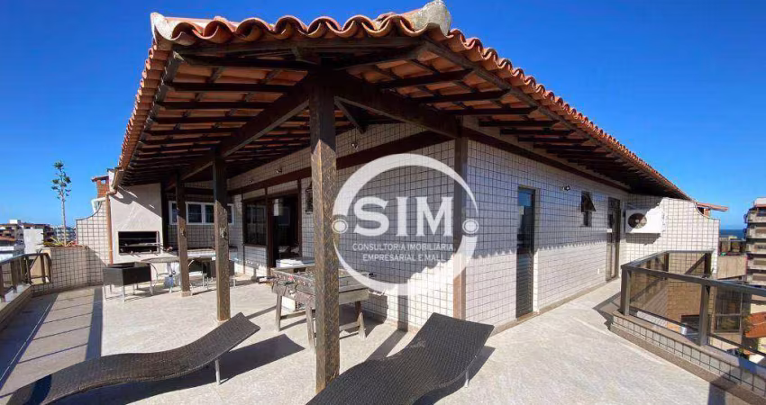 Cobertura com 4 dormitórios, 300 m² - venda por R$ 2.450.000,00 ou aluguel por R$ 7.150,00/mês - Braga - Cabo Frio/RJ