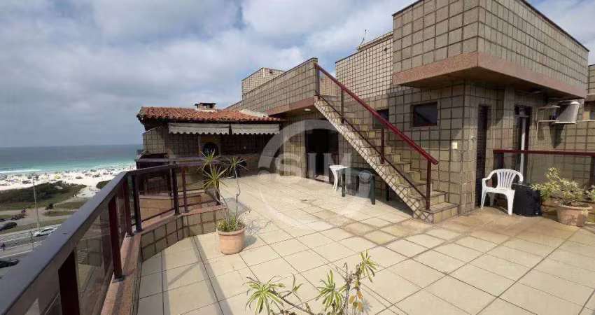 Cobertura com 4 dormitórios à venda, 280 m² por r$ 1.200.000,00 - vila nova - cabo frio/rj