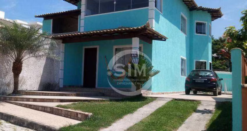 Casa com 3 dormitórios, 260 m² - venda por R$ 787.500,00 ou aluguel por R$ 4.367,00/mês - Ogiva - Cabo Frio/RJ