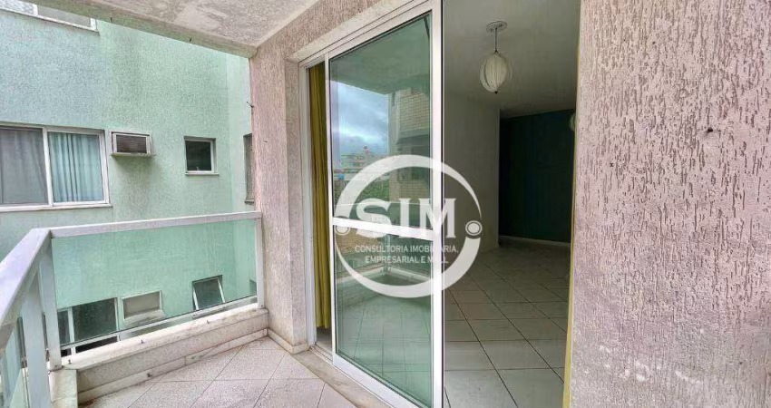 Apartamento com 1 dormitório para alugar, 60 m² por R$ 2.380,00/mês - Centro - Cabo Frio/RJ