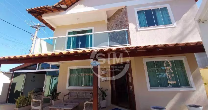 Casa com 4 dormitórios, 190 m² - venda por R$ 1.400.000,00 ou aluguel por R$ 5.500,00/mês - Foguete - Cabo Frio/RJ